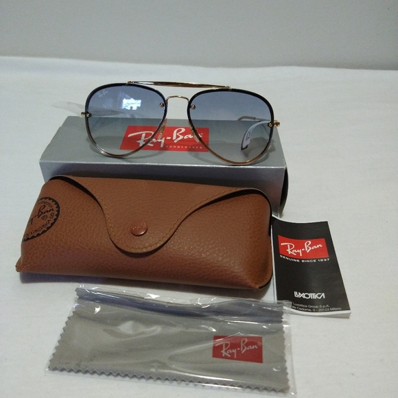 Ray-Ban Accessories - Ray Ban Brow Bar Light Blue Gradient Aviators